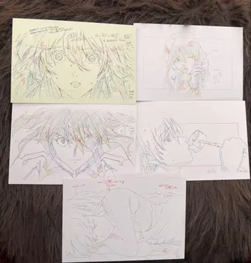 에반게리온 30주년 기념전 엽서 아스카 세트