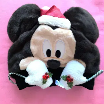 택 포함 새상품 미키 크리스마스 팬캡 디즈니 2025