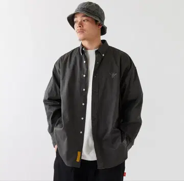 새상품급 FAT BIGMENT 셔츠 그레이