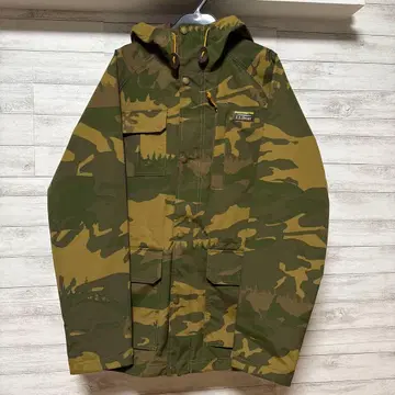 엘엘빈 나일론 마운틴 파카 카모 무늬 카모플라쥬