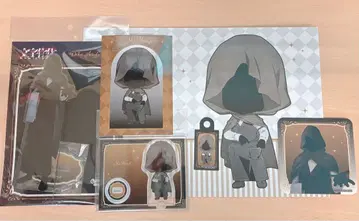 문자화 후드의 남자 THE 캐릭터 카페 굿즈 세트