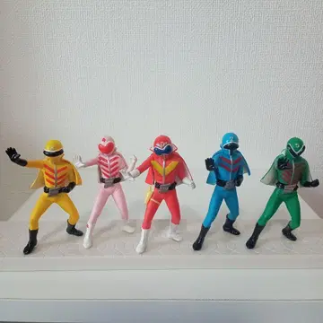 고레인저 피규어 모음 세트 레트로 가샤폰