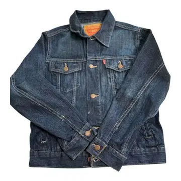 [ Levi's ] 다크 블루 데님 자켓 L 사이즈