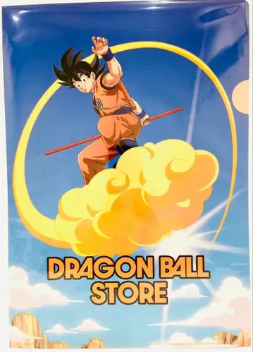 키 비주얼 클리어 파일 드래곤볼 스토어