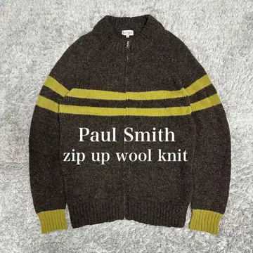 [ 초인기 ] Paul Smith 드라이버즈 니트 울 구제 의류 00s