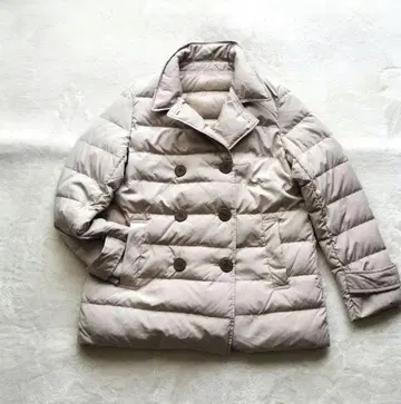 Posh Alma 경량 피 코트 다운 자켓 베이지 LL 빅 사이즈