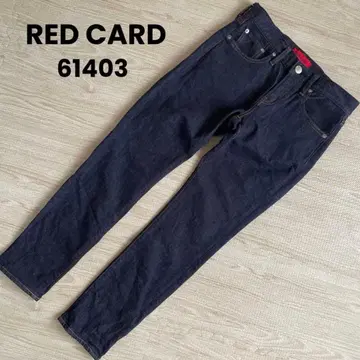 RED CARD 레드카드 팬츠 데님 팬츠 anniversary