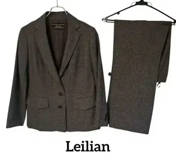 레리안 Leilian 그레이 팬츠 수트 세트 JAPAN 11