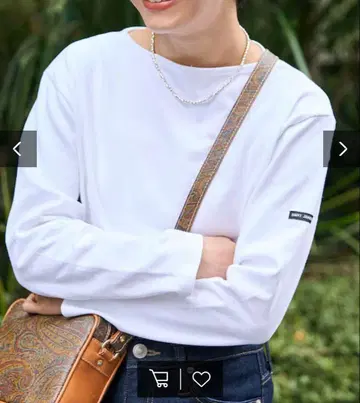 SAINT JAMES 세인트 제임스 무지 상의 T0