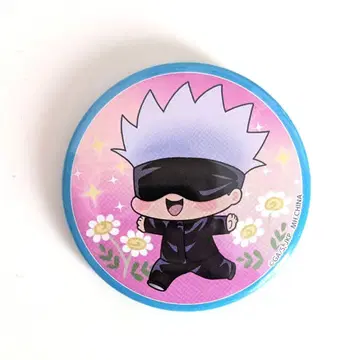 고죠 사토루 주술회전 캔뱃지 쵸코링 마스코트