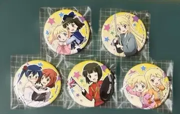 헬로!! 금빛 모자이크 캔뱃지 5개