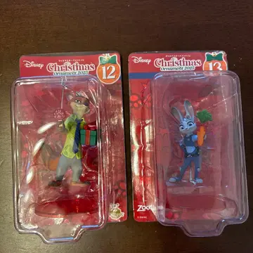 Disney 제일복권 크리스마스 오너먼트 2025 주토피아 2종 세트