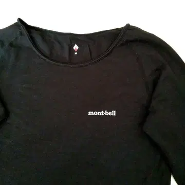 새상품급 몽벨 슈퍼 메리노울 100% 여성 이너 M 블랙