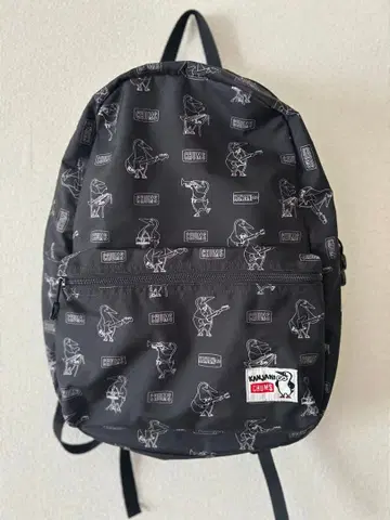 칸쟈니 super eight CHUMS 콜라보 백팩 슈퍼 에이트