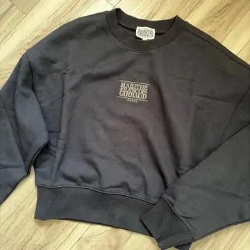 새상품 MARITHE GIRBAUD 맨투맨 지르보 트레이닝복 S 블랙