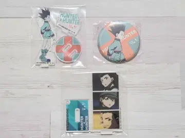 HUNTER x HUNTER 곤 레타콜레 아크릴 스탠드 캔뱃지 진