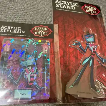 해즈빈 호텔 hazbinhotel 복스 vox 아크릴 스탠드 키홀더