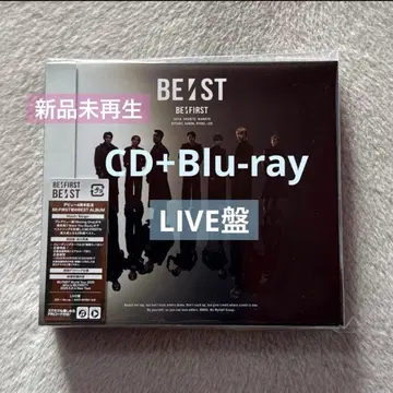 BE:FIRST 앨범 BE:ST LIVE반 CD Blu-ray 미사용