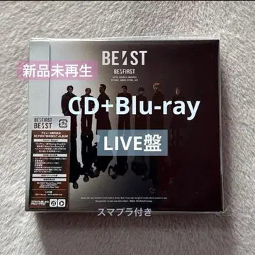 BE:FIRST 앨범 BE:ST LIVE반 CD Blu-ray 미사용
