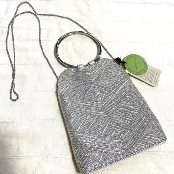 [ 새상품 ] 녹틸카 비즈 자수 비쥬 2way 파티 백