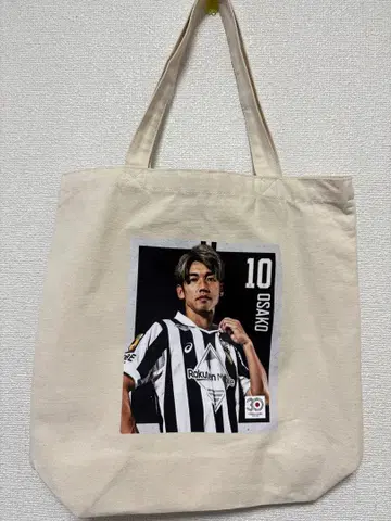 빗셀 고베 오사코 유야 30주년 한정판 토트백