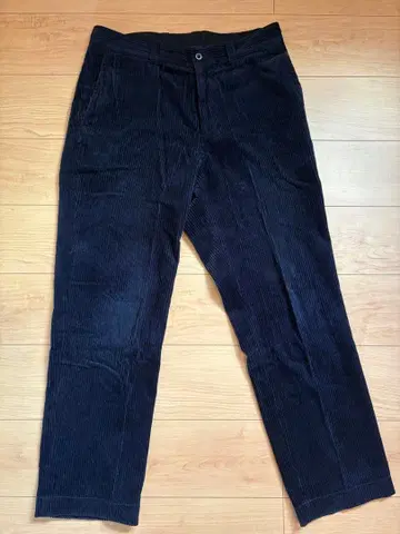 EDIFICE 네이비 코듀로이 슬랙스 XL