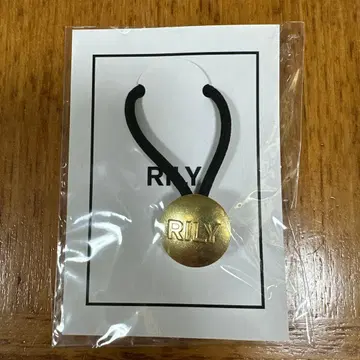 [ 미사용 새상품 ] 이마이치 류지 RILY 골드 머리끈