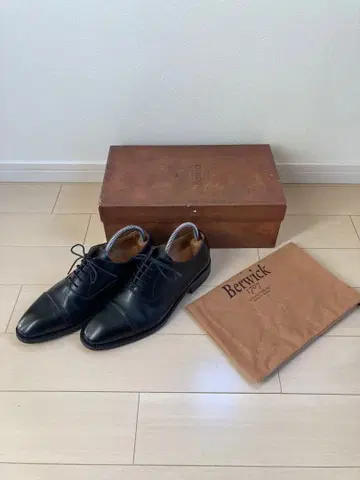 새상품급 Berwick 버윅 5217 블랙 스트레이트 팁