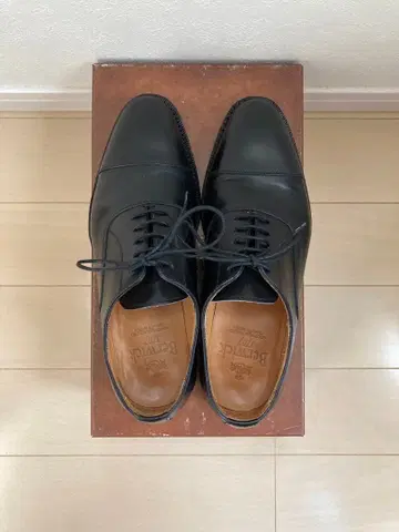 새상품급 Berwick 버윅 5217 블랙 스트레이트 팁