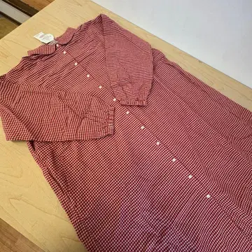 SM2 사만사 모스모스 백리본 셔츠 원피스 새상품