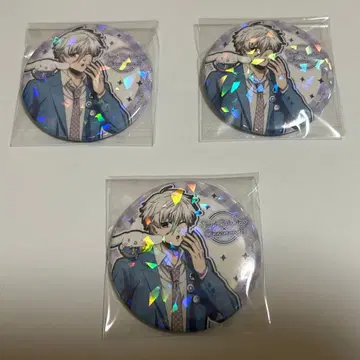 블루 록 나기 세이시로 산리오 홀로그램 캔뱃지