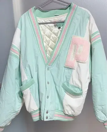 스카이블루 자켓 민트 90s Y2K