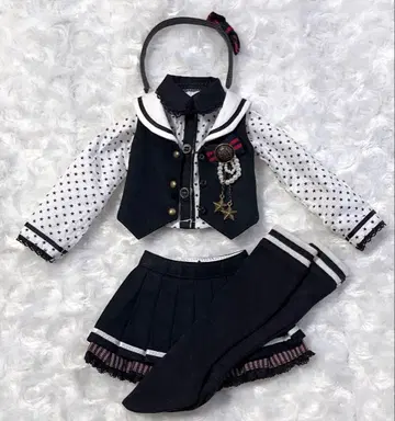 보크스 디자이너 컬렉션 아스타리스크 마린 블라우스 세트