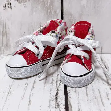 1/4 인형 사이즈 MSD MDD 스니커즈 레드