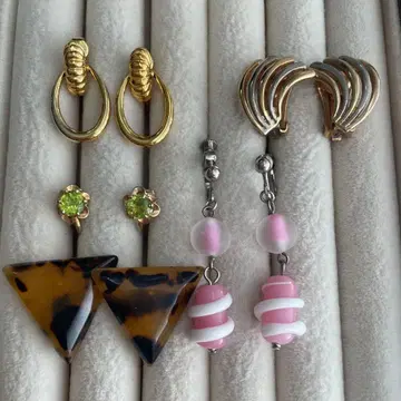 빈티지 귀찌 5페어 세트