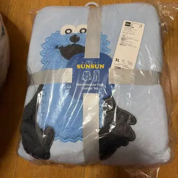 GU 마쉬멜로우 필 라운지 세트 퍼펫 순순 XL 사이즈