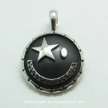 핸드메이드 스마일 펜던트 실버925