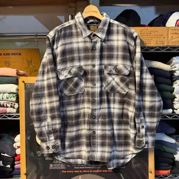 츠네타 다이키 인기 레어 컬러 헤비 플란넬 셔츠 헤비 옴브레 섀도우 체크