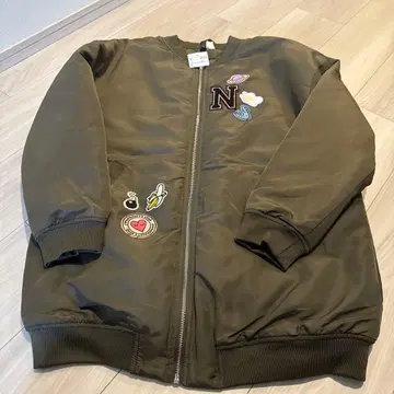 H&M 올리브색 MA-1 자켓 size38