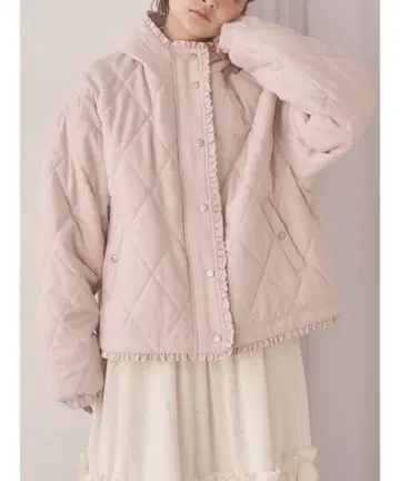 merry jenny 퀼팅 자켓 F 핑크