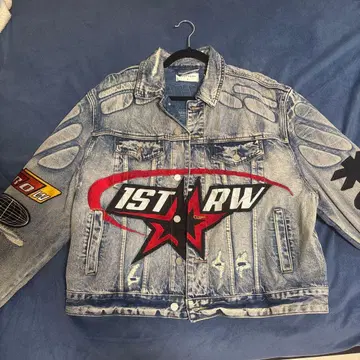 FIRST ROW 데님 자켓 S