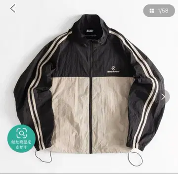 kutir 나일론 자켓 블랙/베이지 스포츠