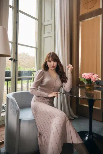 Herlipto SuiteRoom Knit Long Dress S