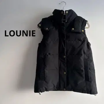 LOUNIE 루니 다운 베스트 아우터