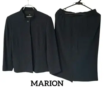 MARION 마리욘 네이비 스커트 셋업 사이즈 13