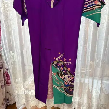 보라색 무용용 츠케사게