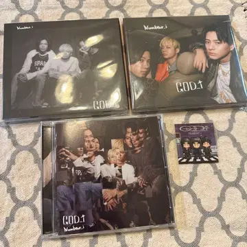 Number-i GOD_i CD 특전 포함 스티커 3가지 형태