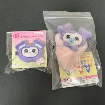 TWICE LOVELYS 봉제 인형 헤어핀 아기싸개 마스코트 사나