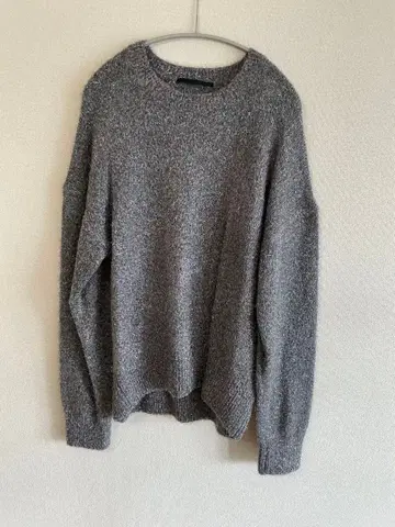 AP STUDIO 그레이 라메 니트