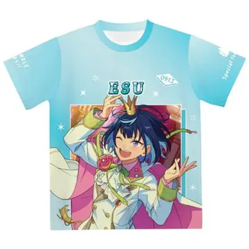 에스 사기리 쇼슈 풀 그래픽 T셔츠 앙스타 앙상블 스타즈